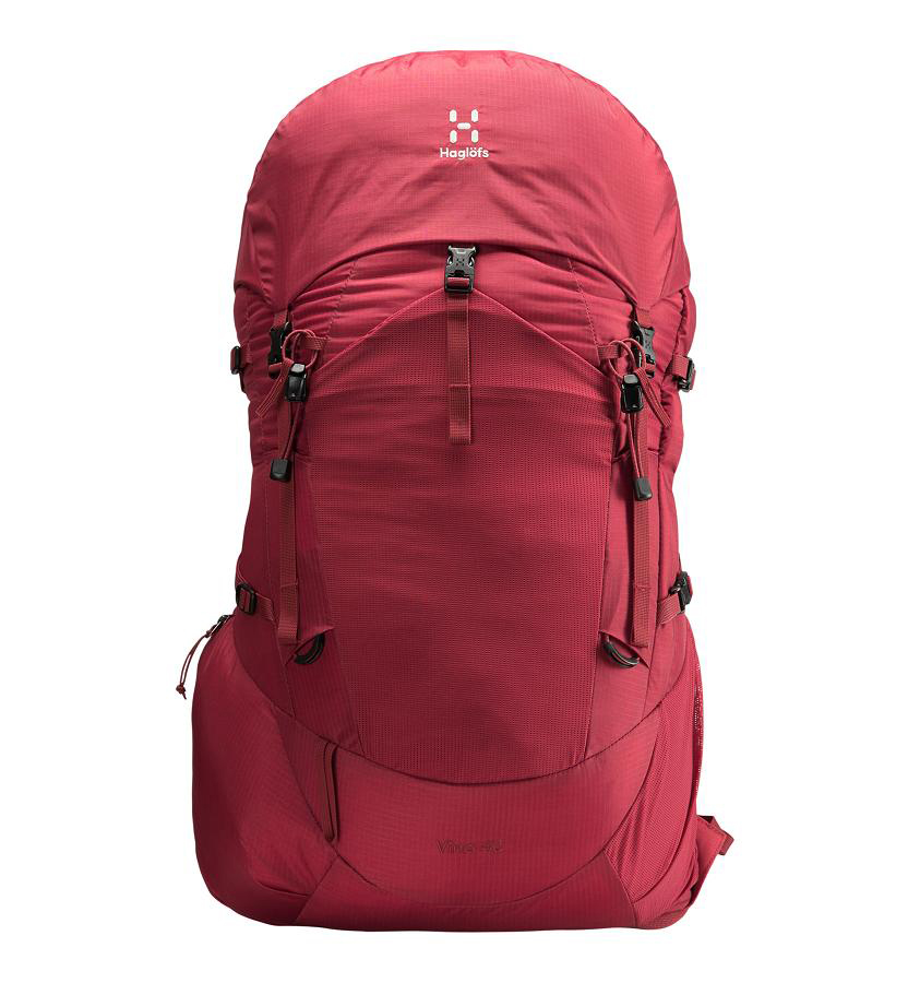 Haglöfs Vina 40 Hiking Backpack Red For Womens LQRVW4173 Australia